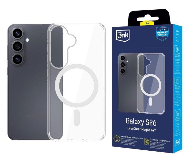 3mk EverClear MagCase do Samsung Galaxy S26+ - 1511598 - zdjęcie